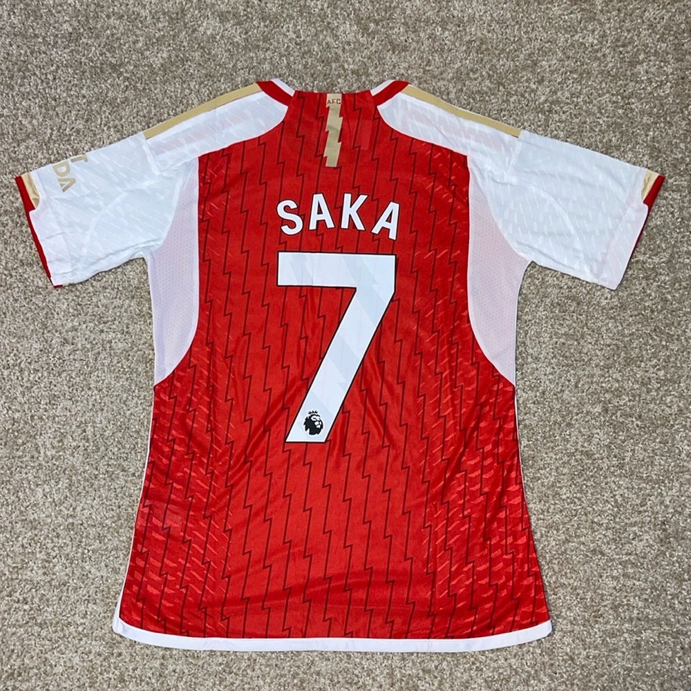 Adidas Arsenal Saka 2023/2024 Men’s Home Soccer Jersey🆕